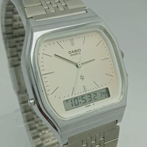 Casio Quartz AQ-340 Ana Digi 309 NOS Men&#39;s Watch