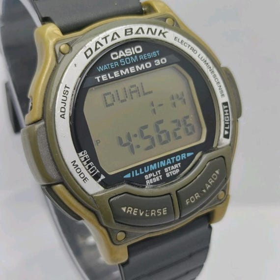 Casio Data Bank DB-34H Module 1600 Telememo 30 Qu… - image 5