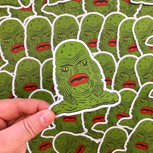 Creature from the black lagoon sticker