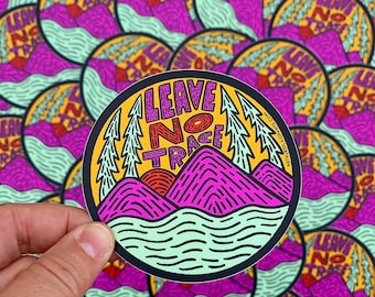 Leave No Trace sticker