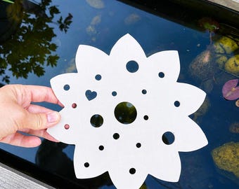 Bienentränke Blume aus dem 3D-Druck | Schwimmende Bienen-Tränke für Garten & Balkon | Insektentränke | Bienenhilfe | Bienenbar 20cm