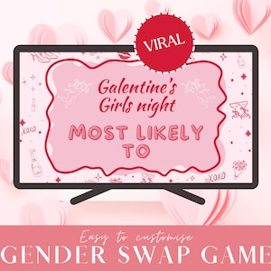 ガレンタイン・オブ・フェイク（男女入れ替え）｜Canvaですぐにダウンロード・編集可能（デジタル）