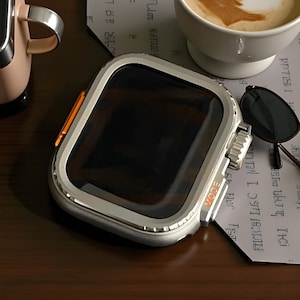 Titan Apple Watch Gehäuse 44/45 mm: Ultra-Style, stoßfest