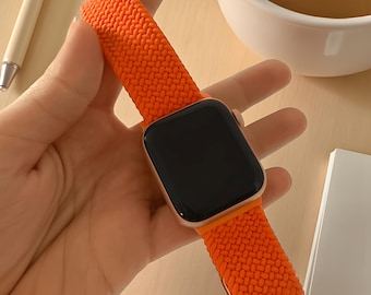 Braided Nylon Apple Watch Band - Magnetic Clasp, Breathable Strap