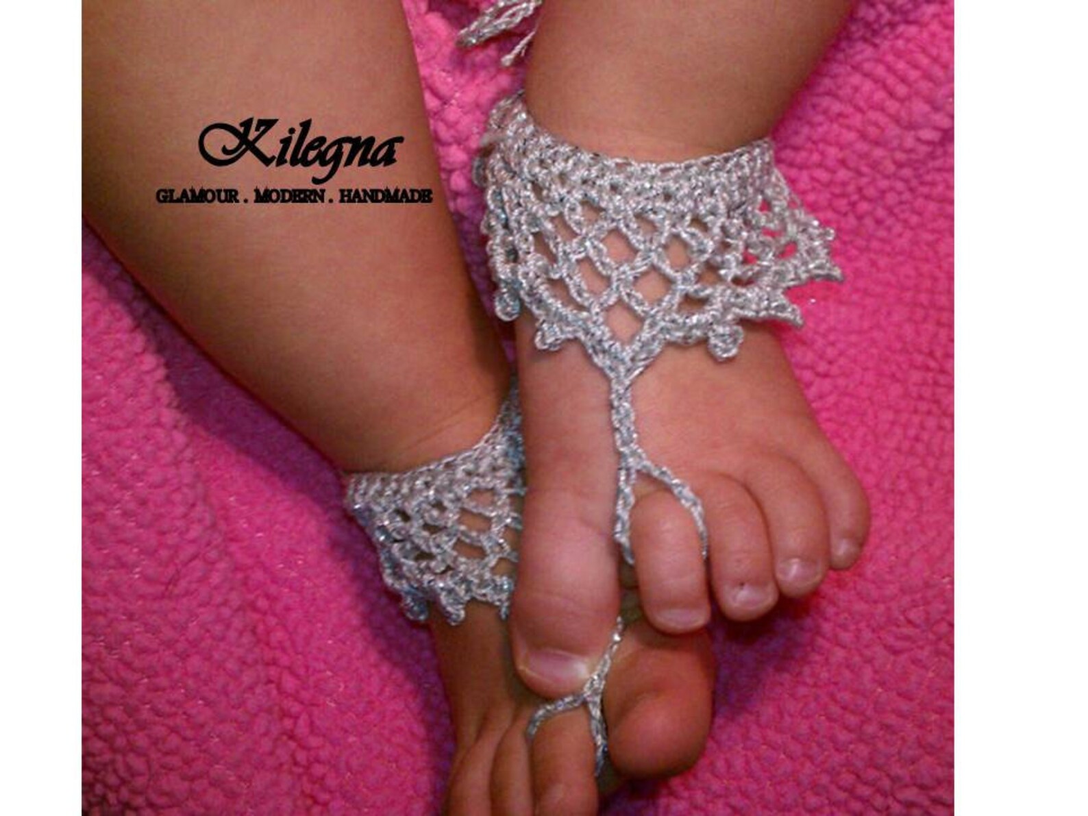 Baby Barefoot Sandals Crochet Princess Baby Barefoot Sandals Etsy