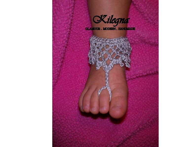 Baby Barefoot Sandals Crochet Princess Baby Barefoot Sandals Etsy