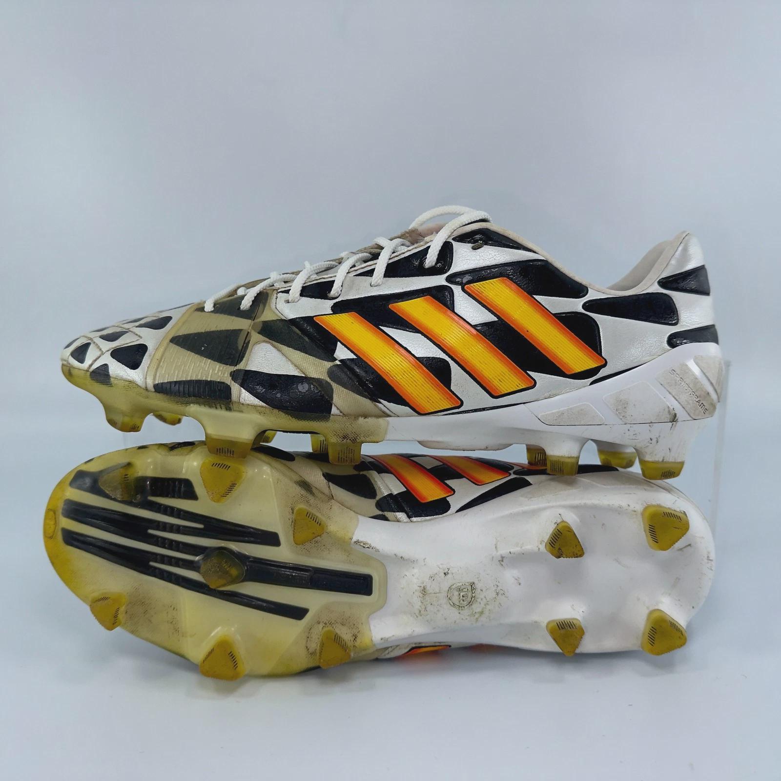 adidas gazelle silver green womens adidas F50 Adizero IV FG - White/Gold Metallic/Scarlet