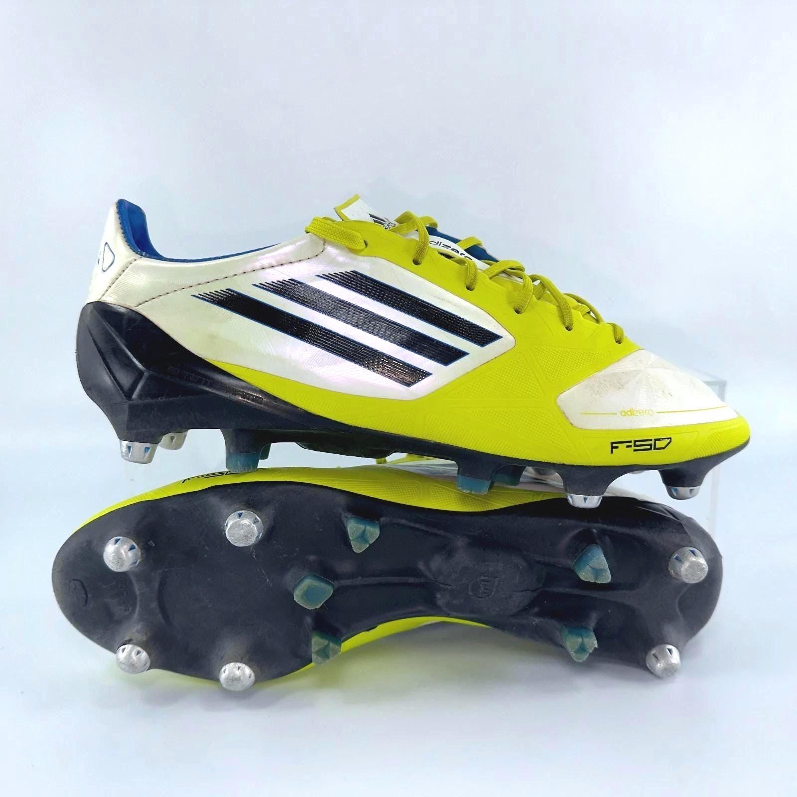 adidas gazelle silver green womens adidas F50 Elite Lace Less Firm Ground Soccer Cleats (Orange/Lucid Blu main image 0