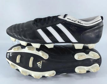 Vintage Vintage Adidas AdiNova Pure FG US10 UK9.5 Black Men’s Cleats Soccer/football Very Rare Collectibles Gift Limited