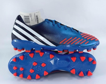 Vintage Adidas Predator Absolion LZ AG US9|8 Blue Men’s Cleats Soccers/football Very Rare Collectibles Gift Limited Vintage