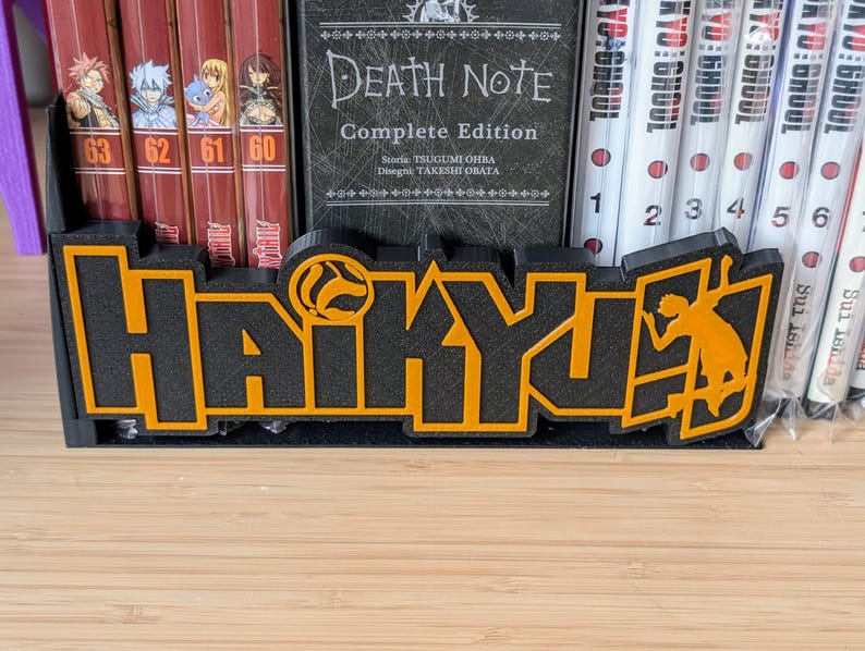 Death Note Bookends Customized Bookend With Nameplate – A Must-have Gift for Every Manga ...