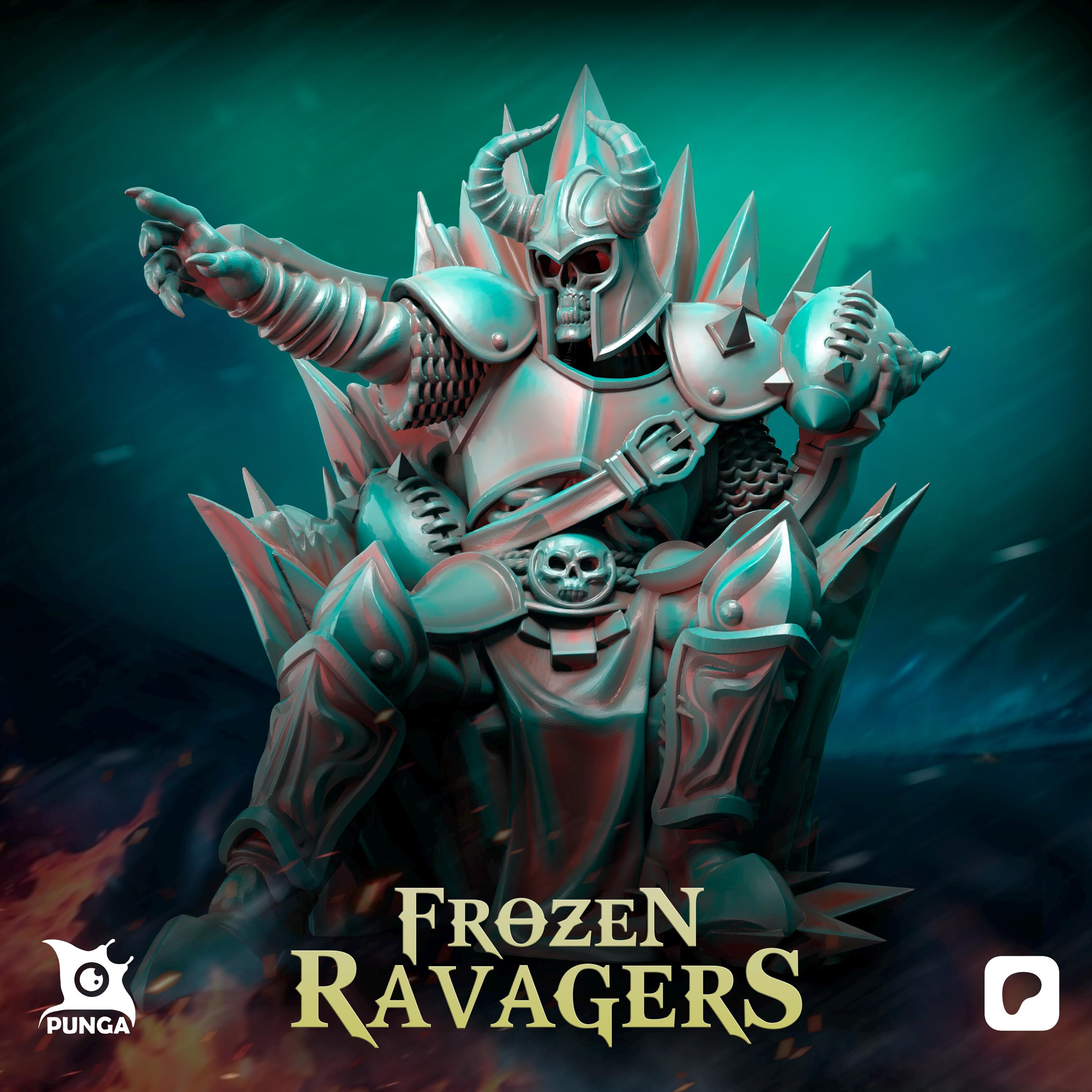 Undead Ravagers Frozen Ravagers - Norse / Undead Team for Fantasy Football Tabletop ...