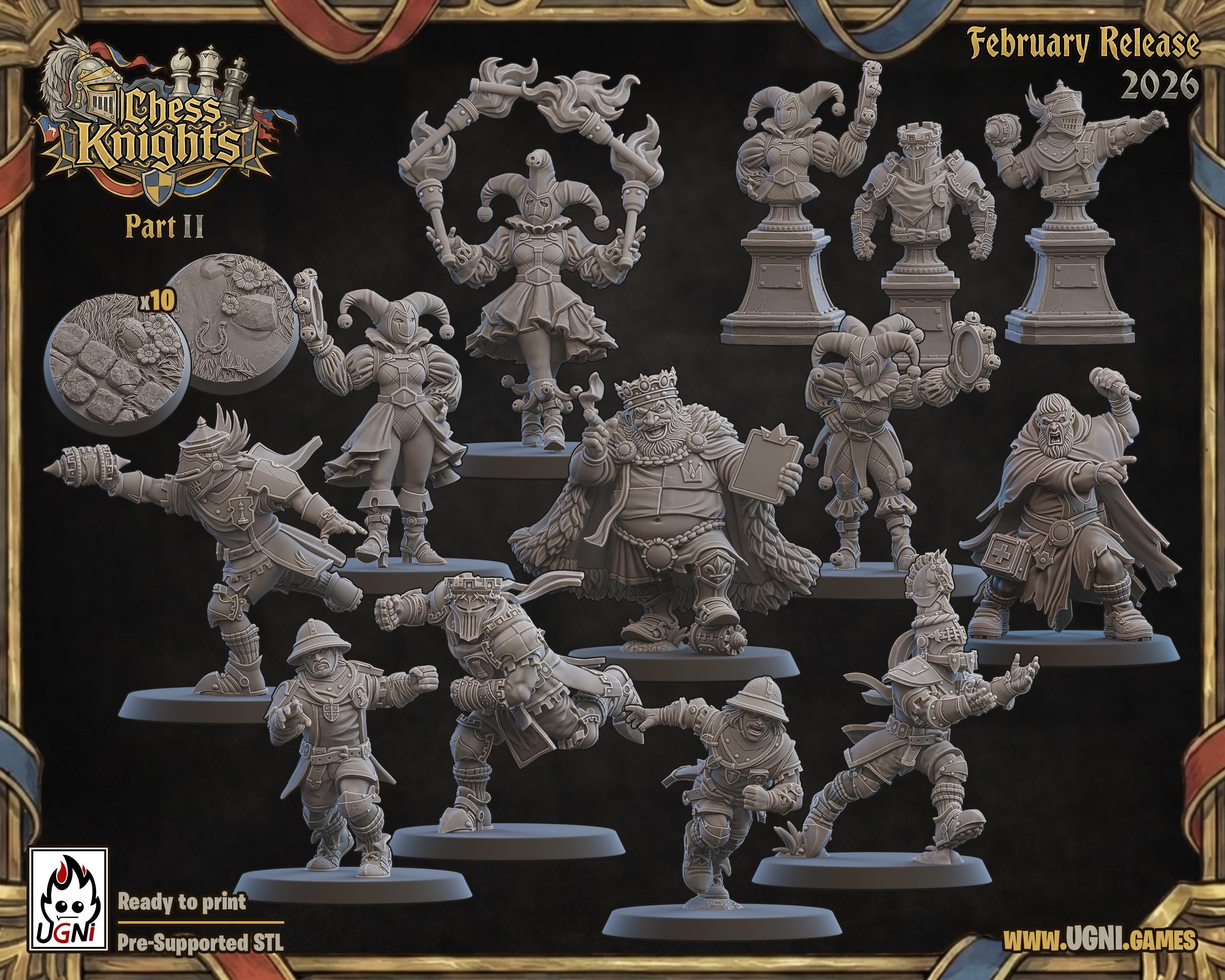 Figurine Warhammer - Roi Sur Créature Compatible Bretonnienne, Sans Marque, France