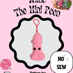 Willie Mini Peen Crochet Pattern (No-Sew) | PDF Download