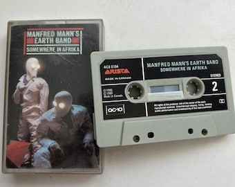 Manfred Mann's Earth Band – Somewhere In Afrika Vintage Cassette Tape VG+ C57
