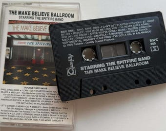 Die Spitfire Band - Die Make Believe Ballroom Kassette Tape VG + C43