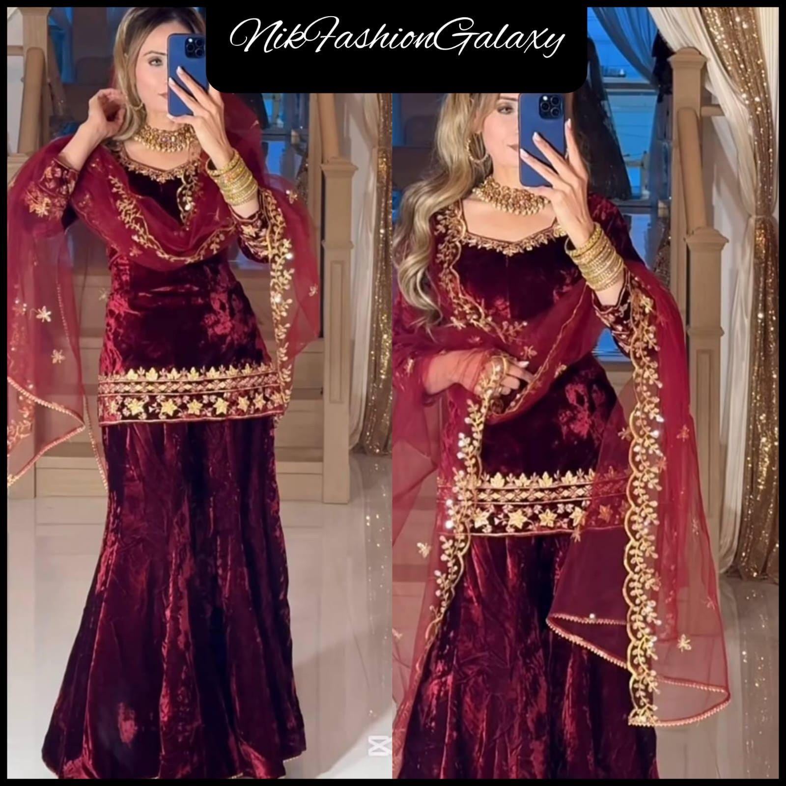 open lace back dress Black Indian Designer Party Wear Front Slit Anarkali Dress
