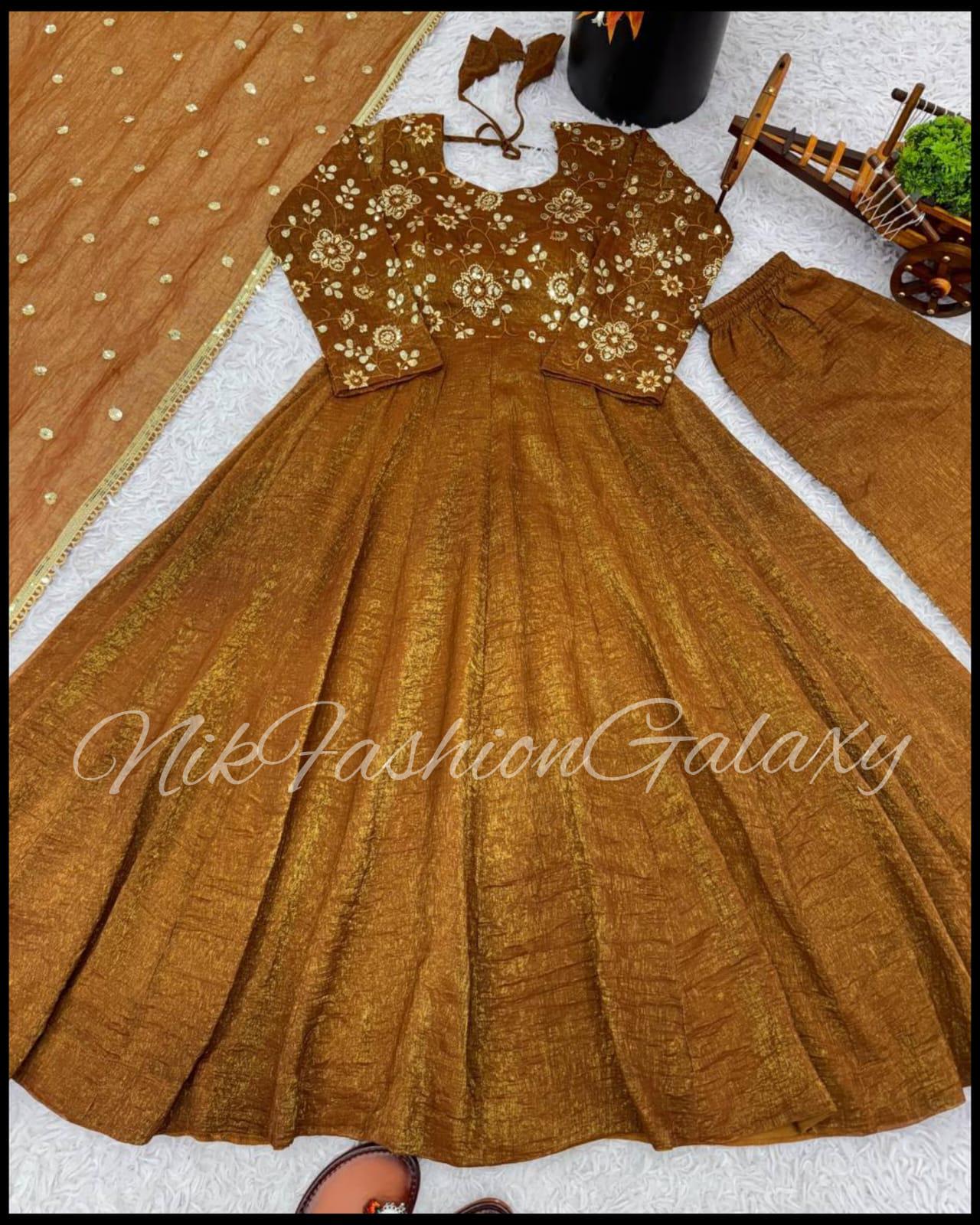 Flared Anarkali - Etsy