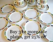 Restaurant Dishes, Duraline Carnival, Dudson, Grindley, Mid-century, Retro Diner, Restaurantware, Cup & Saucer, Side Plates, Hotelware