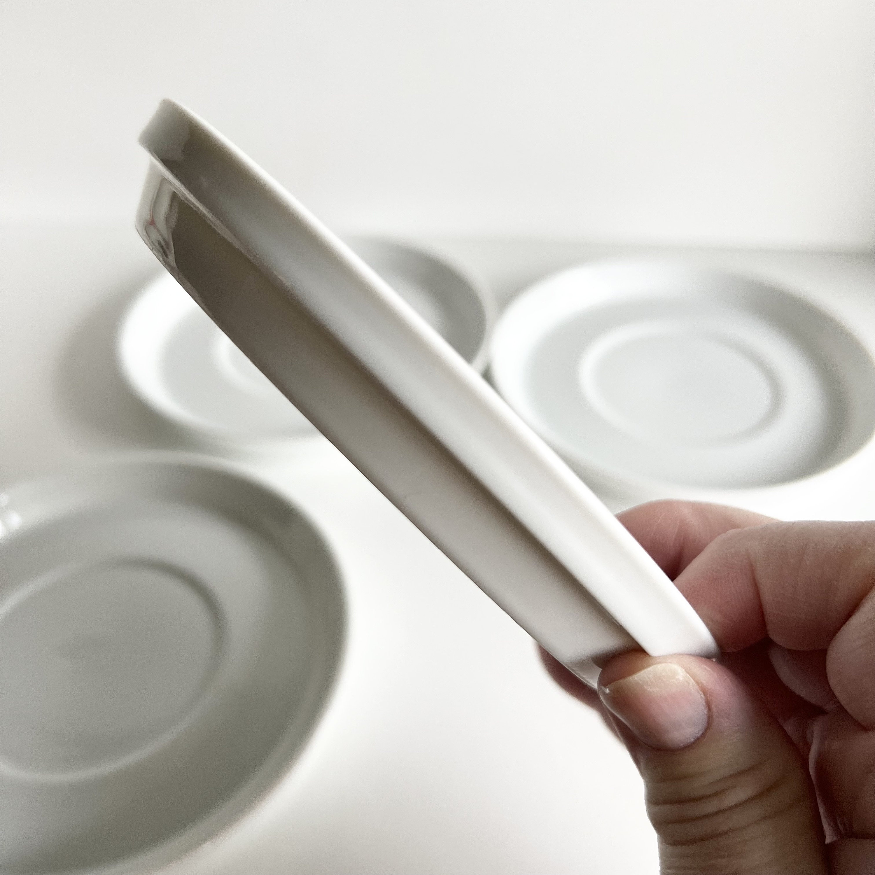 Replacement Saucer, Rosenthal Studio Linie, White German Porcelain