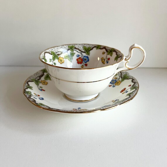 Aynsley エインズレイ 4客 アンティーク ティーカップ トリオ！ 【公式