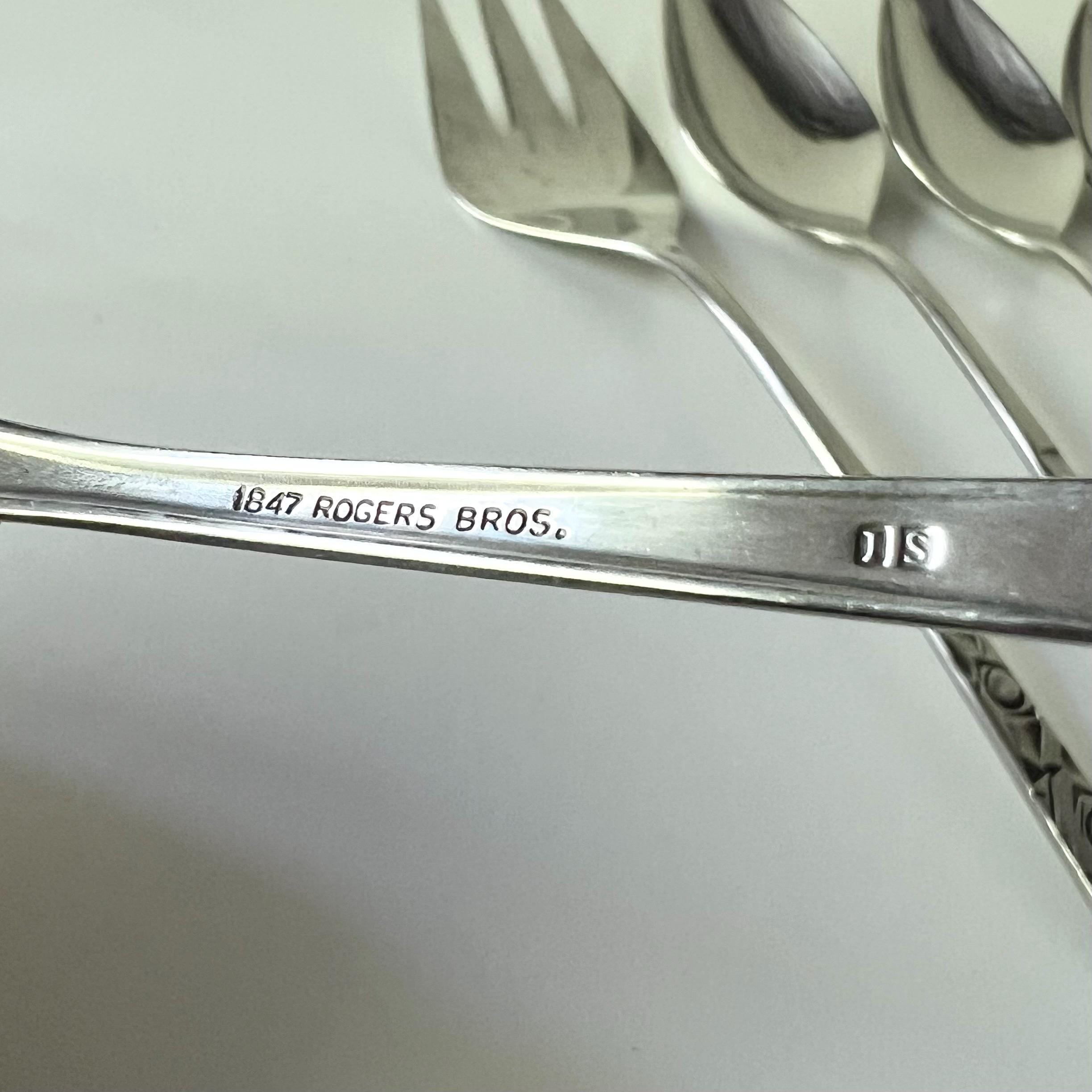 Vintage 1847 Rogers Bros Navaho International Stainless, 6 Piece