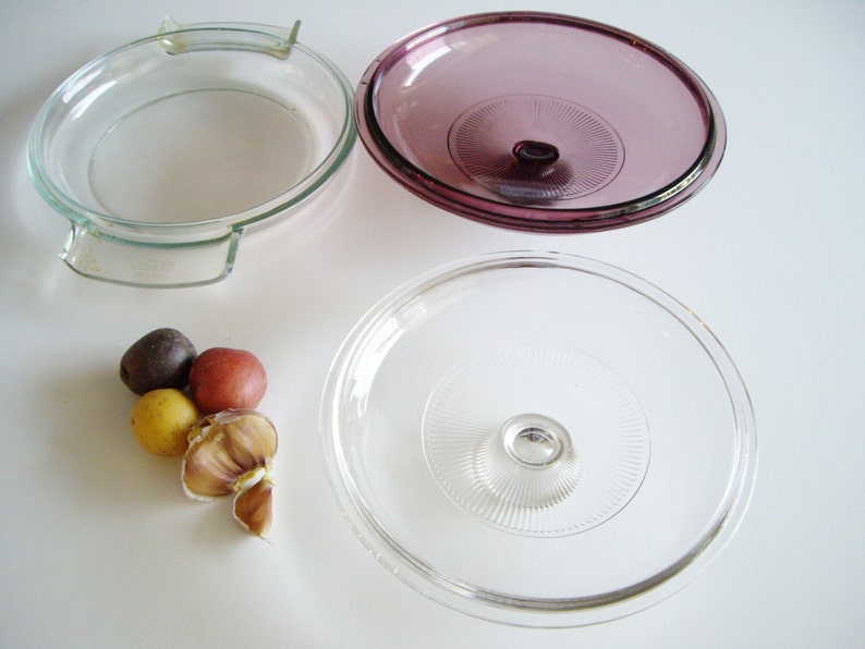 Replacement Pyrex Lid for Casserole Dishes, French, 454, G5C, Spare