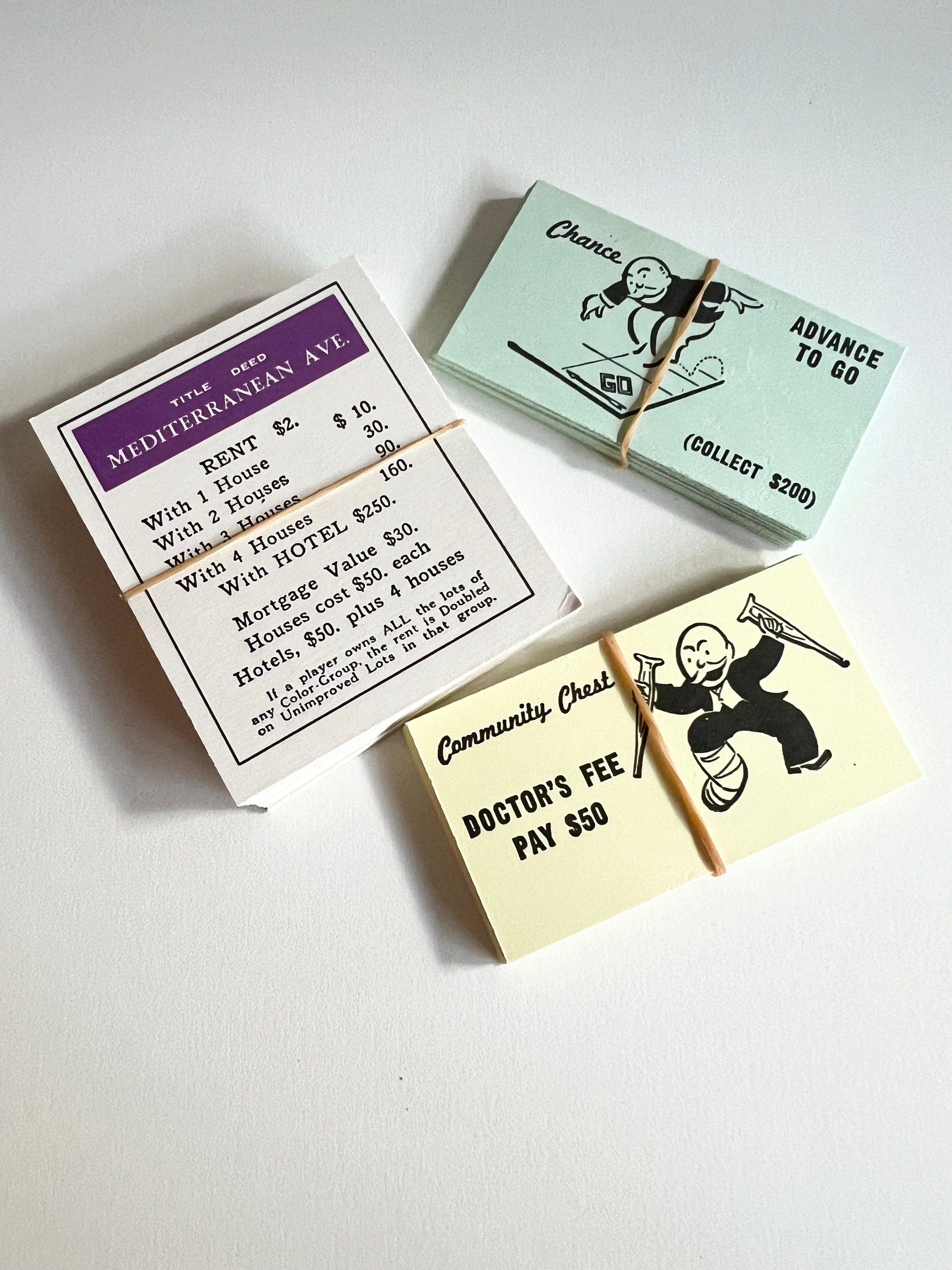 モノポリー 木箱入り 英国購入　新品未使用 Vintage British Monopoly 1960's London & Leeds -John