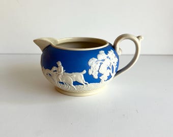 Vintage Copeland Spode Jasperware Creamer Jug, English Small