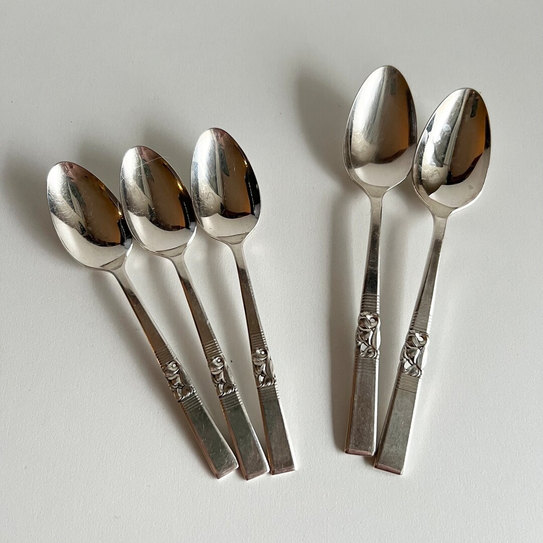 オネイダ ONEIDA スプーン ＆ フォーク スターリングシルバー 銀製 Cutlery, Oneida Morning Star Pattern, Community Silver Plate