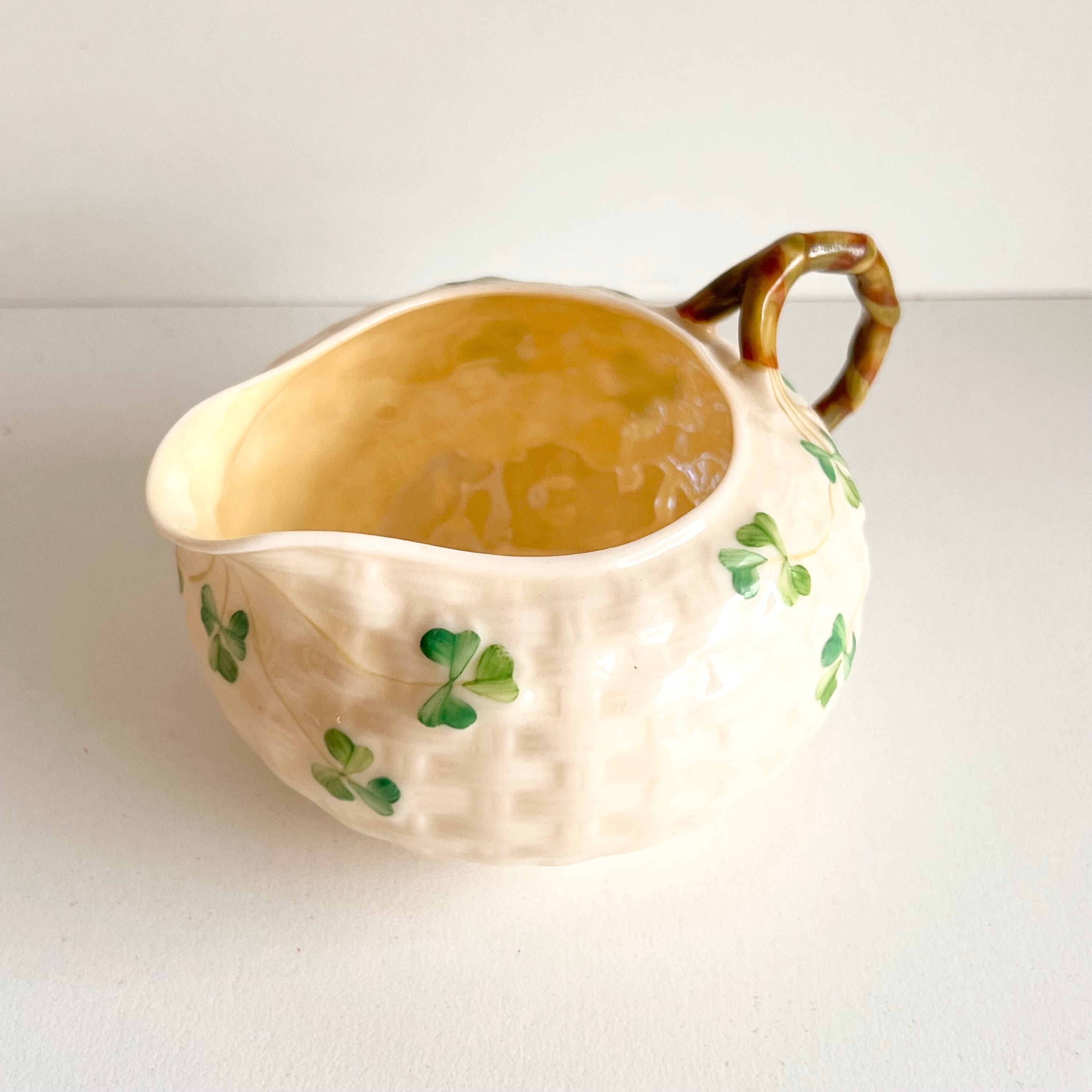 Belleek Creamer - Etsy