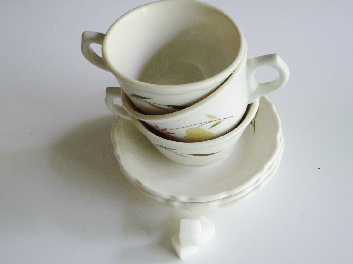 Restaurant Coffee Cups Restaurantware Cups and Saucers Set Etsy