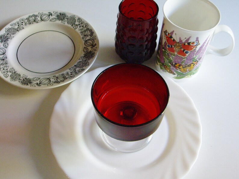 Place Setting Mix and Match Dish Set Dunoon China Mug Etsy