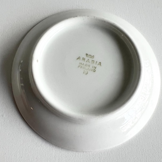 Arabia Finland Emilia, Small Wall Plate, Butter Pat, Choice of 2