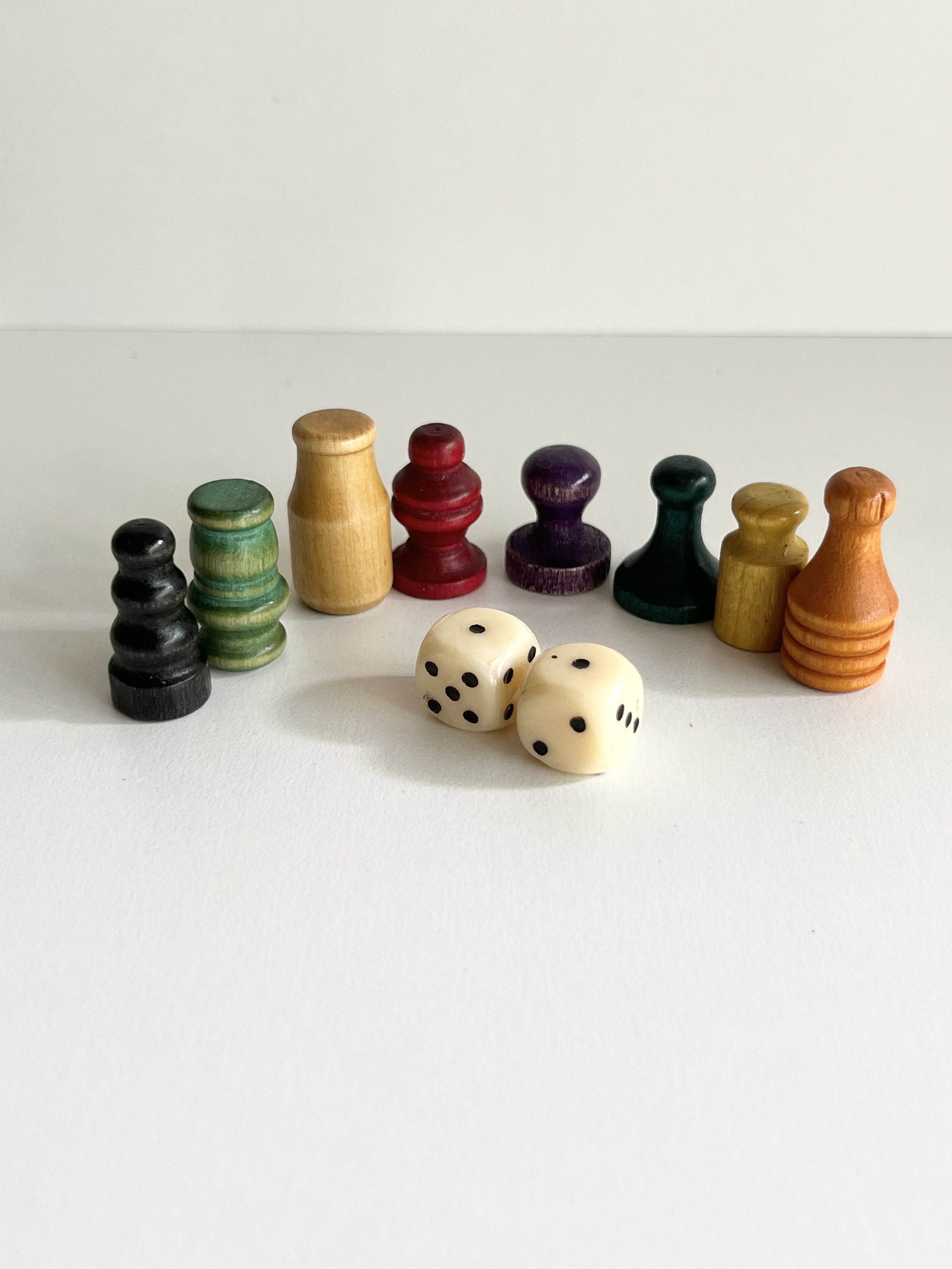 Monopoly Replacement Pieces, 1960s, Never Used Game Markers