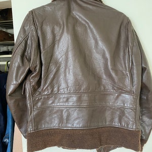 Vintage Smartown Leather Bomber Jacket image 5