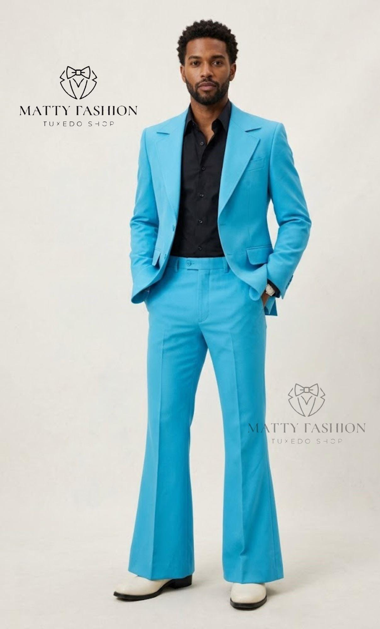 sky blue dress for man Men's Light Blue 3 Piece Prom 2026 Tuxedo  Sky Formal Suit With Sequin Lapel Wedding Party Set Baby 34 Short or Extra Small