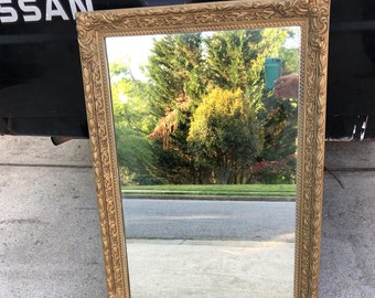 Gold Floor Mirror Etsy