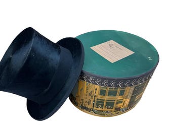 Vintage Top Hat and Box