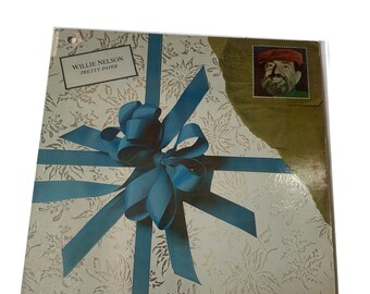 Vintage Willie Nelson 'Pretty Paper'-vinyl