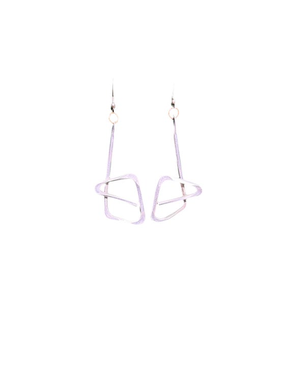 Geometric Modern Dangles Earrings - image 1