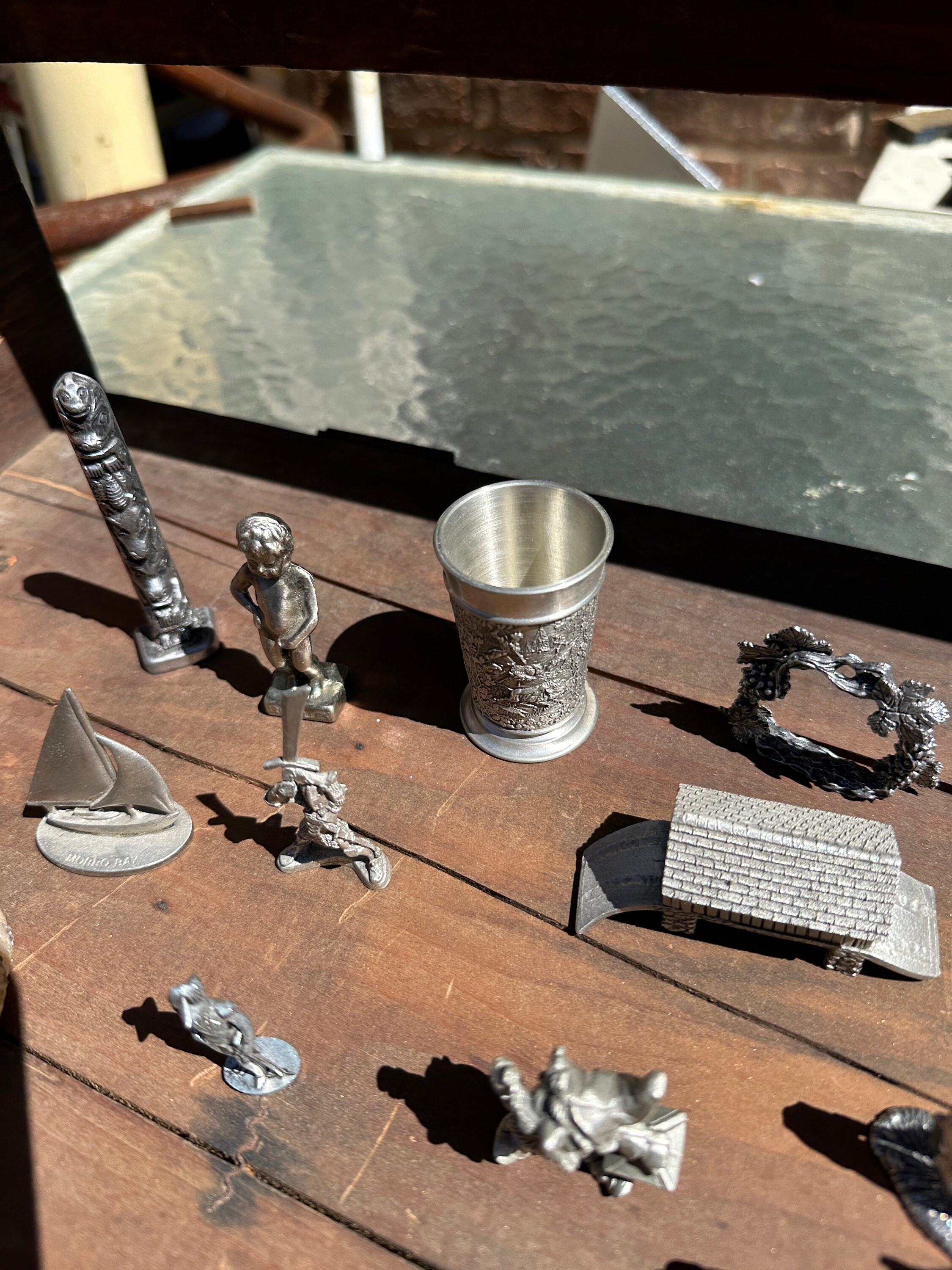 Collection of Small Silver Figures- Set of 14 - Etsy