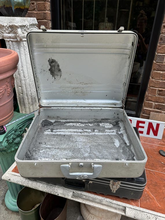 Silver and Black Stackable Industrial Suitcases - image 8