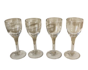 Vintage Traditional Glass Cordials - Set of 4 - FREE SHIPPING!