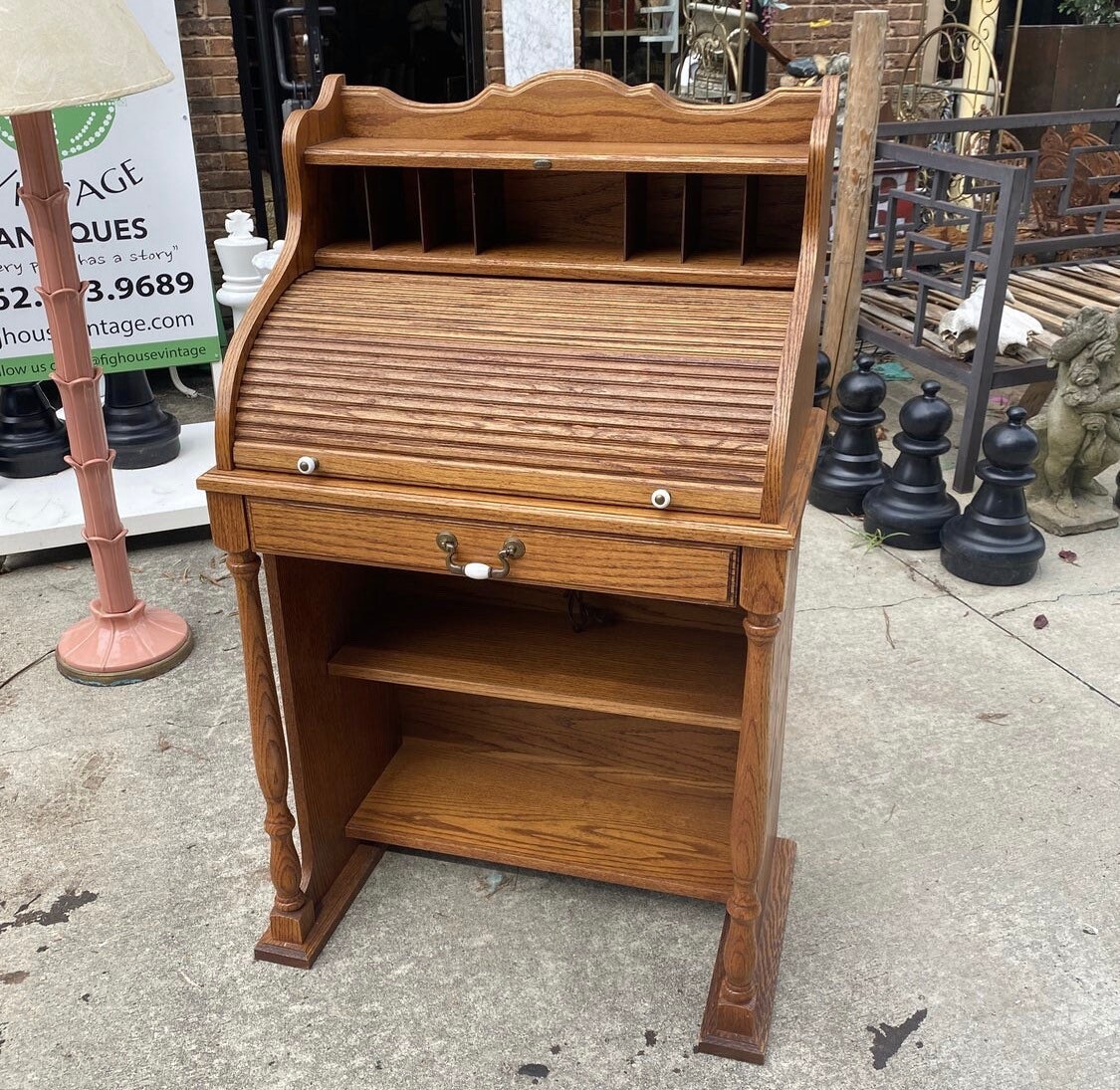 Roll top secretary sale desk for sale