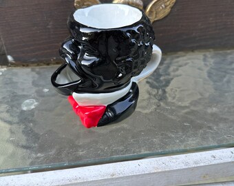 Americana Black Cup With Handle