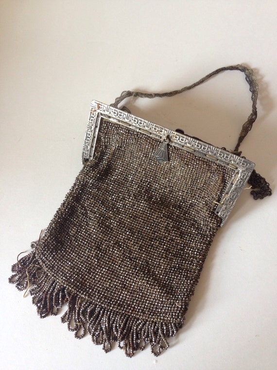Art deco 1930's purse mesh