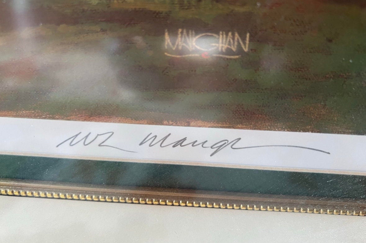 William L Maughan Signed Limited Edition Print 