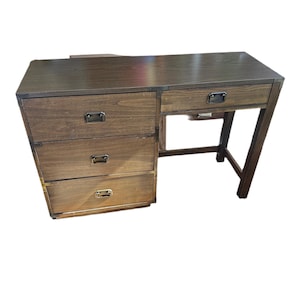 Vintage Mid-Century Modern Schreibtisch aus Holz