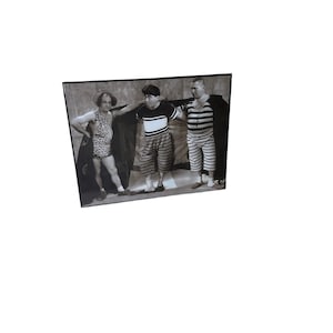 The Three Stooges Photograph in Frame